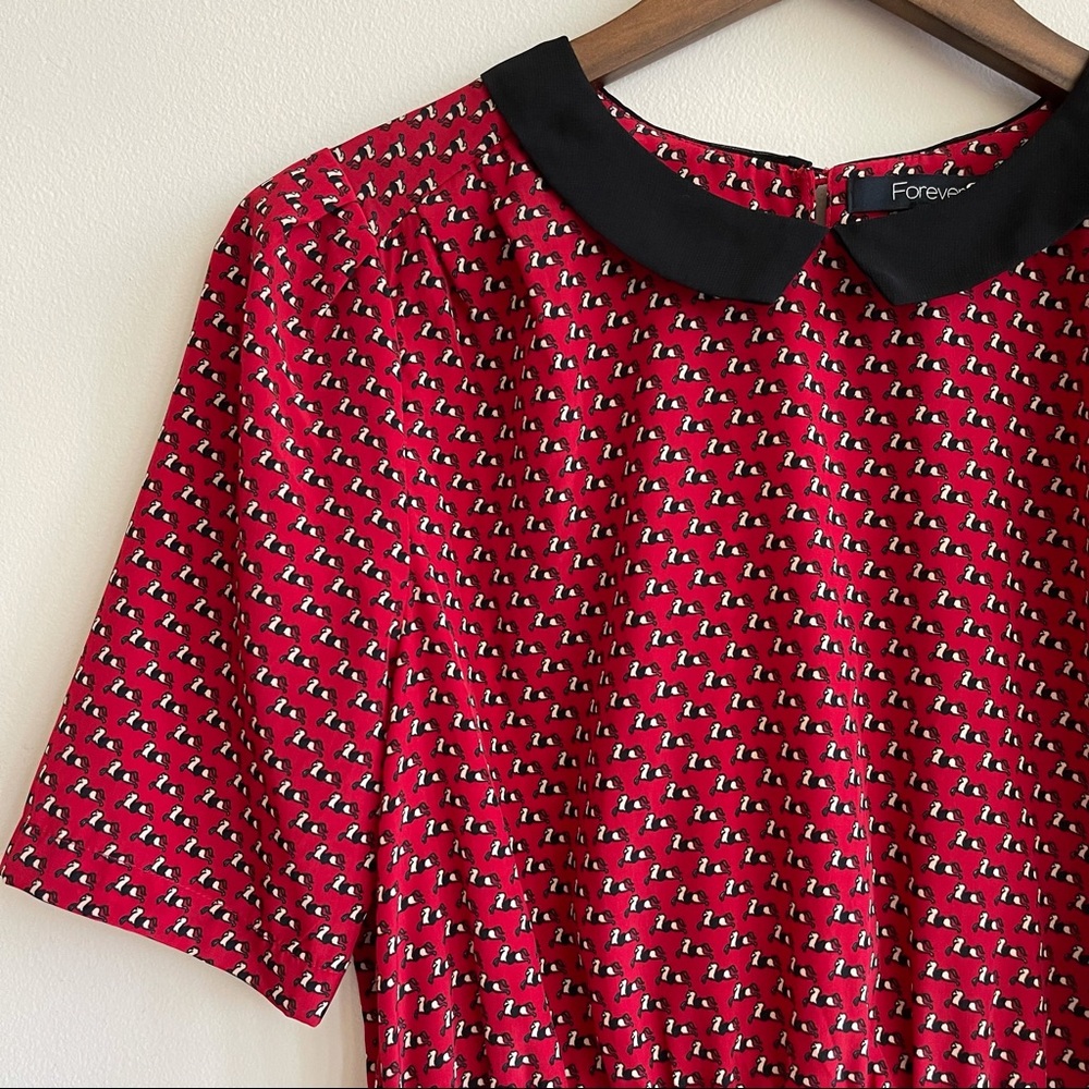 💐 2 for $20! 💐 Forever 21 Patterned Dress - Picture 4 of 8